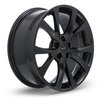 Rtx Alloy Wheel, Flint 19x8 5x108 ET42 CB63.4 Satin Black 083058